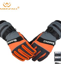warmspace electric heating gloves with rechargeable lithium battery